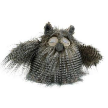 knuffel langhaar uil 25cm, Verzenden, Nieuw