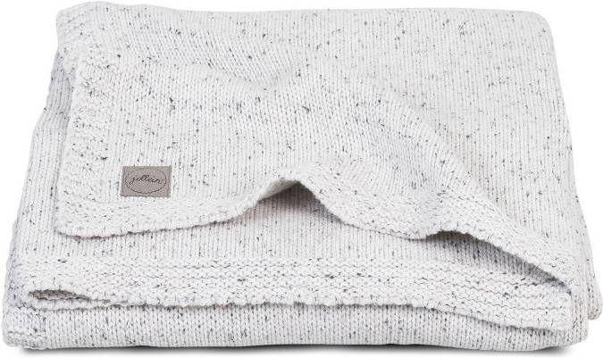 Jollein Deken Confetti Knit Stone Natural 100 x 150 cm, Huis en Inrichting, Slaapkamer | Matrassen en Bedbodems, Verzenden