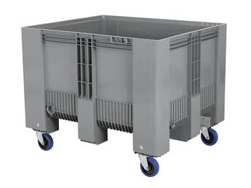 Verrijdbare SB3 palletbox - 1200 x 1000 mm - 4 zwenkwielen -, Ophalen of Verzenden, Nieuw