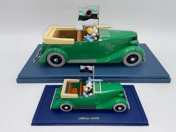 Moulinsart - Tintin - LOreille cassée – Cabriolet vert du, Nieuw