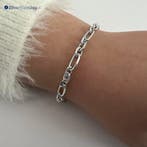 Zilveren Italian delight link armband, Verzenden, Nieuw, Zilver