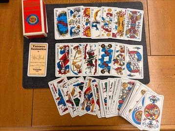 Tarotkaarten - Tarocco Fantastico Franco Bruna Viassone 1982