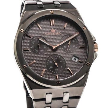 Optima - Swiss Made Chronograph - OSC456-TTR-2 - Zonder, Nieuw
