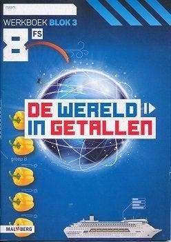 De wereld in Getallen versie 5 Werkboek Blok 3 groep 8 FS (p, Boeken, Verzenden, Nieuw