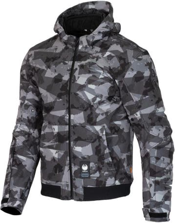Merlin Torque D3O Waterdichte Grijs Camouflage Motor Zip, Nieuw met kaartje, Jas | textiel, Merlin, Heren