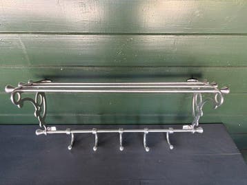 Kapstok - Aluminium - Wand Kapstok Klassiek