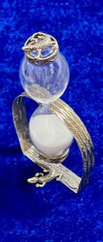 Zandloper - .800 zilver - 1940-1950, 1960-1970 -