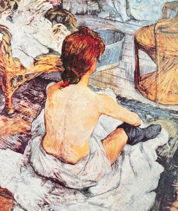 Henri De Toulouse-Lautrec (1864-1901) - “Rousse, 1889”., Antiek en Kunst