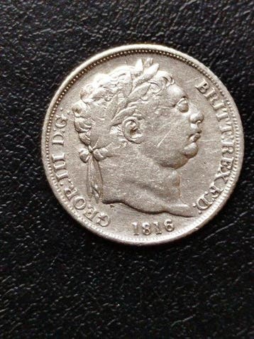 Verenigd Koninkrijk. George III. 6 Pence 1816 (Zonder