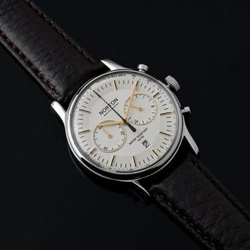 Norton - Ovidio - Vintage Chronograph - Quadrante Guilloché, Nieuw