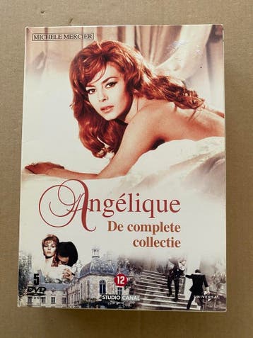 Angélique - Compleet - 5 DVD- box Michele Mercier nieuwstaat, Verzenden, 1960 tot 1980, Zo goed als nieuw, Actie en Avontuur