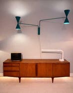 Juanma Lizana Studio - Wandlamp - RAL 5018 - Vleermuizen, Antiek en Kunst