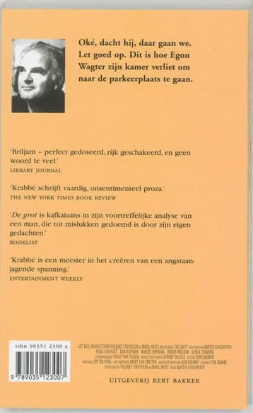 De grot 9789035123007 Tim Krabbe, Verzenden, Zo goed als nieuw, Tim Krabbe