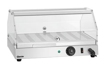 Bartscher Warmhoudvitrine BW10 | 1 Niveau | Temp tot 85°C |, Ophalen of Verzenden, Nieuw in verpakking