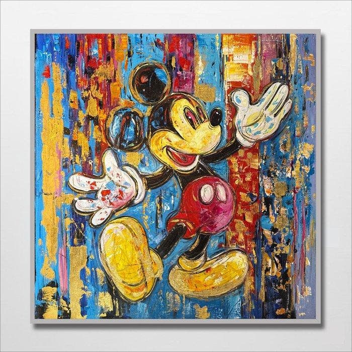 Nguyn V. L (1993) - The Mickey Legacy (9) 80 80 cm., Antiek en Kunst, Kunst | Schilderijen | Modern