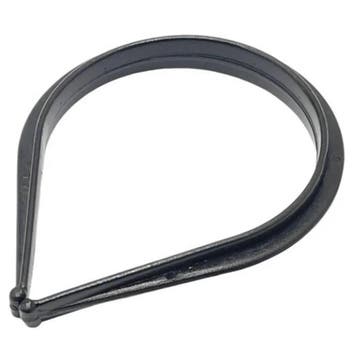 Bicy-Fill Zwarte kunststof broekklemmen - Veilig fietsen..., Ophalen of Verzenden, Nieuw, Derailleur of Ketting