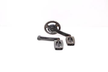 Cranks, trappers en tandwiel | Cortina E-U1, Fietsen en Brommers, Fietsonderdelen, Verzenden, Nieuw