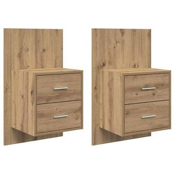 Wandkastje set Artisan Eiken | Retourdeal 54% Korting, Gebruikt, Ophalen of Verzenden, 45 tot 65 cm, 70 cm of meer