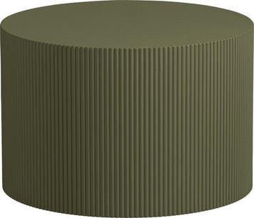 WOOOD Sanne Bijzettafel - MDF - Militair Groen - 40x60x60, Verzenden, Nieuw