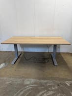 Voorraad Zit Sta Bureaus - Merk Kinnarps - Gratis Levering, Huis en Inrichting, Bureaus, Verzenden, In hoogte verstelbaar, Zo goed als nieuw