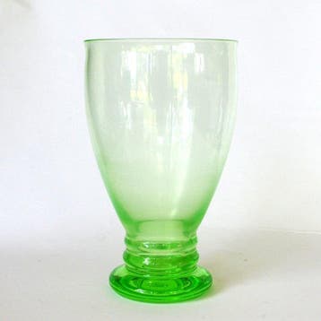 Leerdam - A.D. Copier - Vaas - Glas, Antiek en Kunst