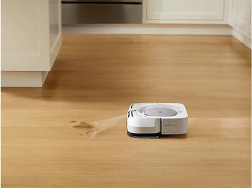 Irobot -  Braava Jet M6 - Dweilrobot Met Dweilfunctie  - Wit, Witgoed en Apparatuur, Stofzuigers, Verzenden, Nieuw, Reservoir