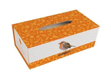 Tissuebox houder: Drie vogels, Elwin van der Kolk,, Ophalen of Verzenden, Nieuw