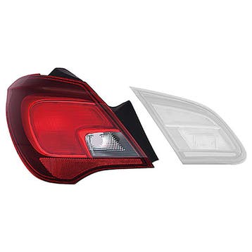 Opel Corsa E 2014-2019 Achterlichtglas Buiten Links 5D, Verzenden, Nieuw