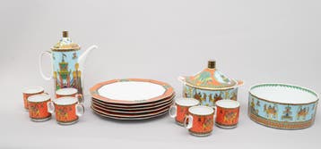 Een 41-delig Versace for Rosenthal servies, Gebruikt
