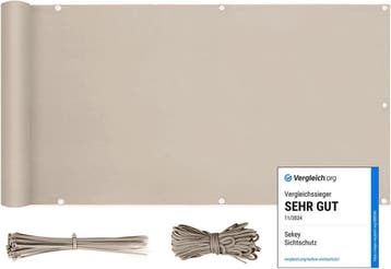 Windscherm Balkon 90x600 | UV-Bestendig | Laatste Stuk!, Tuin en Terras, Tuinschermen, Overige materialen, Ophalen of Verzenden