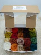 Merino lontwol Herfst box, Ophalen of Verzenden, Nieuw, Overige typen, Wolvilt
