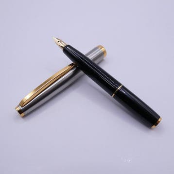 Sailor - Sailor Fountain Pen Silver 18K Gold Nib - Zonder, Nieuw