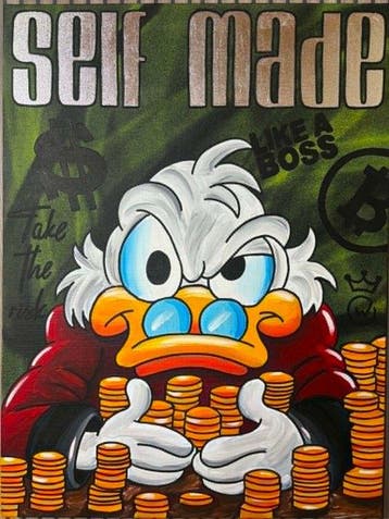 Xavier Van Walsem (1980) - Scrooge mcduck Selfmade bitcoin