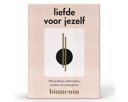 Boek Binnenin Kaartenset - Liefde voor jezelf - Meer positiv, Verzenden, Zo goed als nieuw
