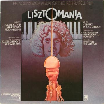 LP gebruikt - Rick Wakeman - Lisztomania, Verzenden, Zo goed als nieuw, Overige formaten