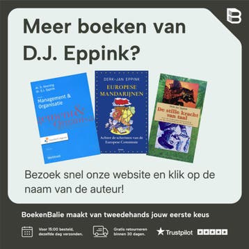 Management en organisatie / Leerboek - D.J. Eppink, Verzenden, Gelezen, D.J. Eppink