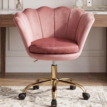 Ergonomische Bureaustoel - Office Chair - Gamestoel - Roze -, Verzenden, Zo goed als nieuw