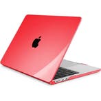 Macbook Air 2022 Hoesje - 13.6 inch - Kristal Rood, Ophalen of Verzenden, Nieuw
