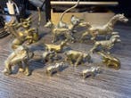 Figuur - Zinn Silber Messing- und Metallfiguren Tiere (13) -