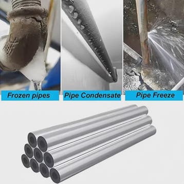 Zelfklevende Schuim Pijpisolatie met Aluminiumfolie - 16-60m, Verzenden, Nieuw