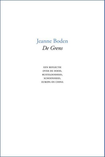 De Grens | Jeanne Boden | Nieuw, Ophalen of Verzenden, Nieuw, Jeanne Boden