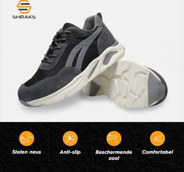 Shraks Nova Veiligheidsschoenen 39 - Werkschoenen voor Dames, Ophalen of Verzenden, Zo goed als nieuw