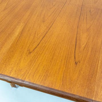 Eetkamertafel | Vintage | Gplan | Rond | Teak |  4259, Ophalen of Verzenden, Zo goed als nieuw, Teakhout, Mid-Century