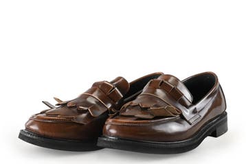 Stefano Lauran Loafers in maat 39 Bruin, Kleding | Dames, Schoenen, Bruin, Verzenden, Overige typen, Zo goed als nieuw