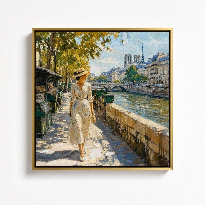 Néo Pablo - A Moveable Feast - Unique work - Hand signed, Antiek en Kunst, Kunst | Schilderijen | Modern
