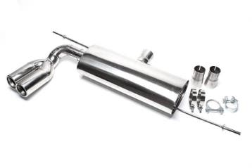 Eind Demper VW Golf 5 en 5 Plus Ronde Sierstukken RL360, Nieuw, Volkswagen