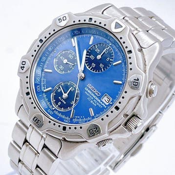Seiko - Chronograph - Zonder minimumprijs - 7T32-6E40 -