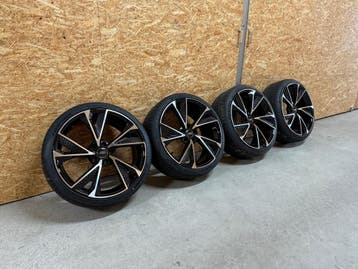 Nieuw 19 inch Audi look velgen met nieuwe banden, Velg(en), Nieuw, All Season, 225 mm