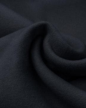 Double Face Polyester Wool Touch Marine Blauw, Hobby en Vrije tijd, Stoffen en Lappen, Nieuw, Blauw