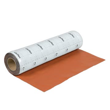 Ubiflex Finio Loodvervanger 600mm x 5m rood, Doe-het-zelf en Verbouw, Ophalen of Verzenden, Nieuw